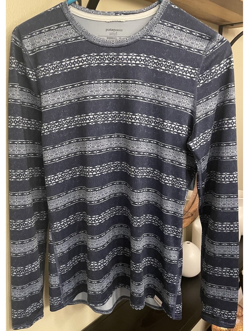 Patagonia Capilene 1 Silk Weight Crew Neck T-Shirt Long Sleeve Women’s Medium